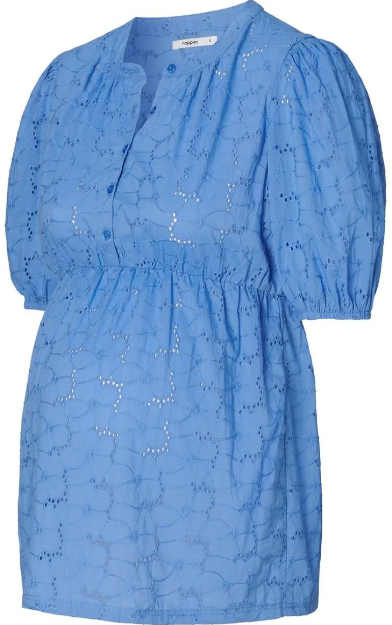 blouse_karlijn__cornflowe_4.webp Noppies Blouses | Blouses & Tunieken<Blouse Karlijn - Cornflower