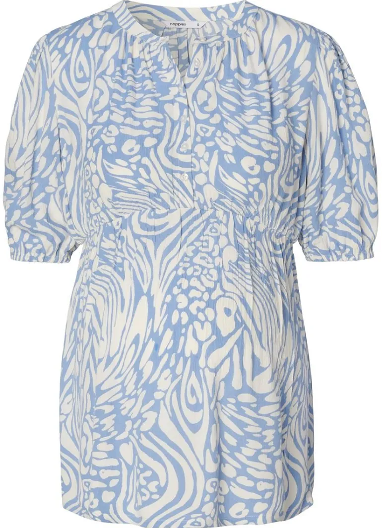 blouse_kensi__cornflower_2.webp Noppies Blouses | Blouses & Tunieken<Blouse Kensi - Cornflower