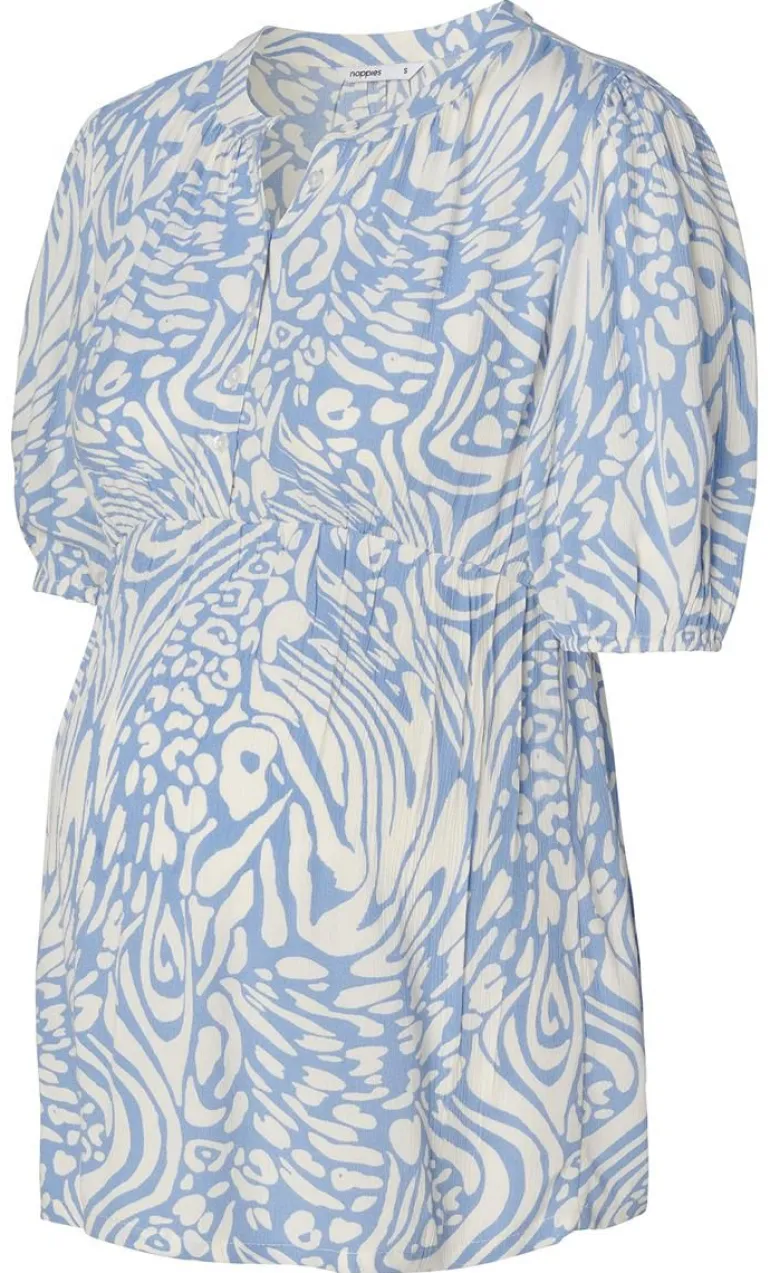 blouse_kensi__cornflower_4.webp Noppies Blouses | Blouses & Tunieken<Blouse Kensi - Cornflower