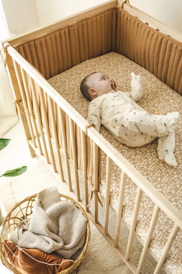 Noppies Boxbumpers | Thuis<Boxbumper Quilted Bed Bumper Cot - Indian Tan