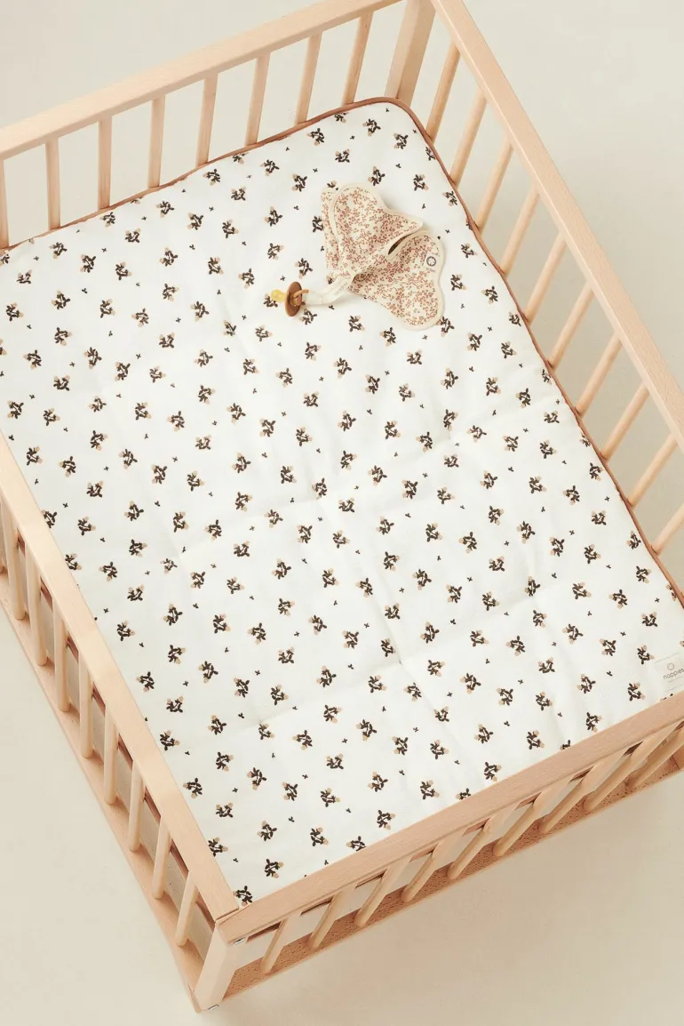 boxkleed_blooming_clover__0.webp Noppies Boxkleden | Thuis<Boxkleed Blooming Clover Terry - Indian Tan