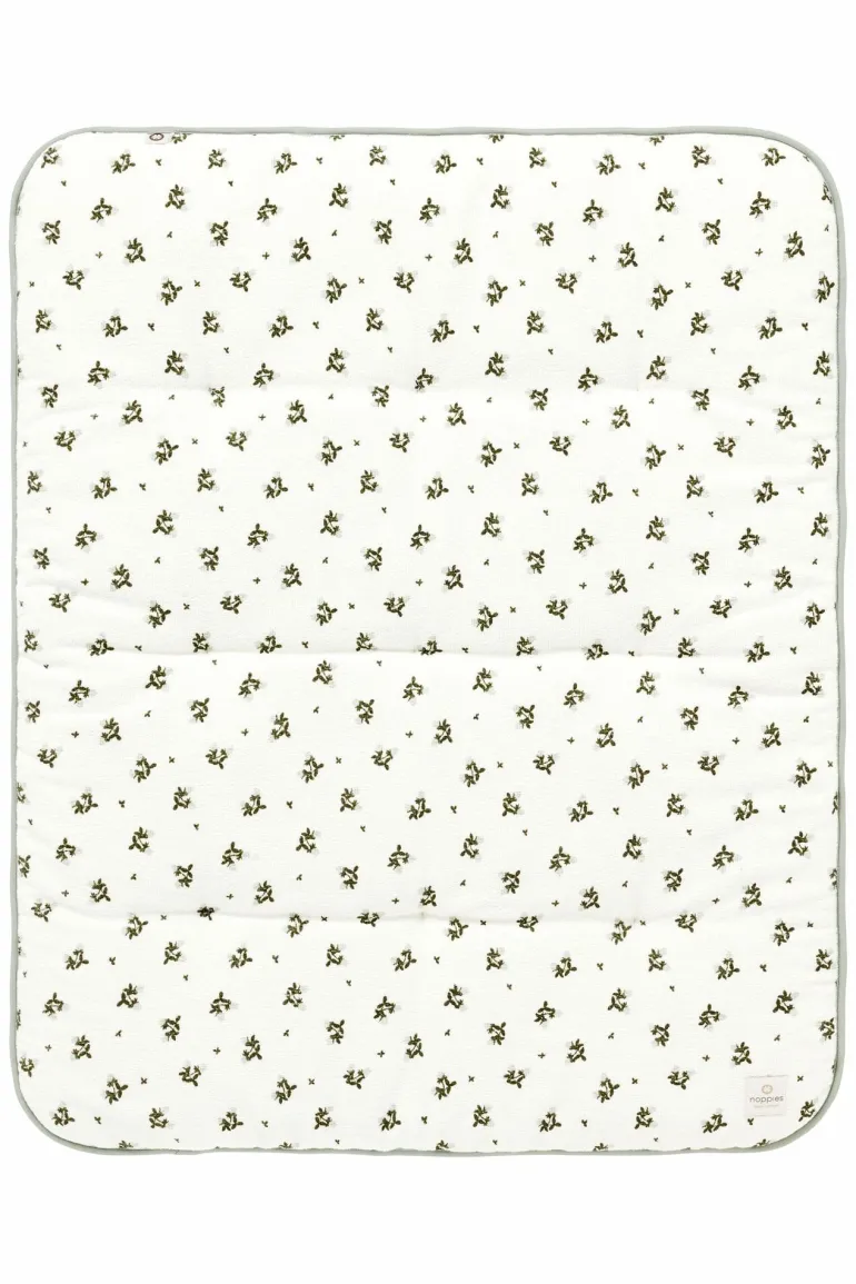 boxkleed_blooming_clover__12-1.webp Noppies Boxkleden | Thuis<Boxkleed Blooming Clover Terry - Puritan Gray