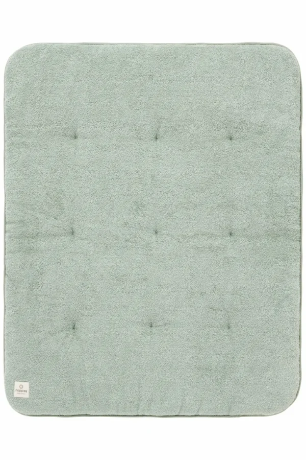 Noppies Boxkleden | Thuis<Boxkleed Blooming Clover Terry - Puritan Gray