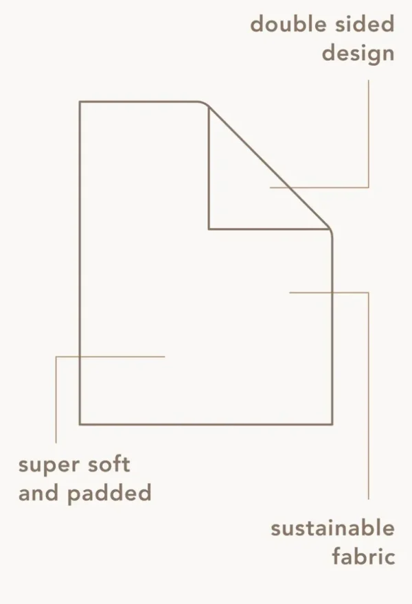 Noppies Boxkleden | Thuis<Boxkleed Blooming Clover Terry - Puritan Gray