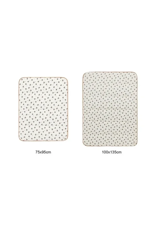 Noppies Boxkleden | Thuis<Boxkleed Blooming Clover Terry - Indian Tan
