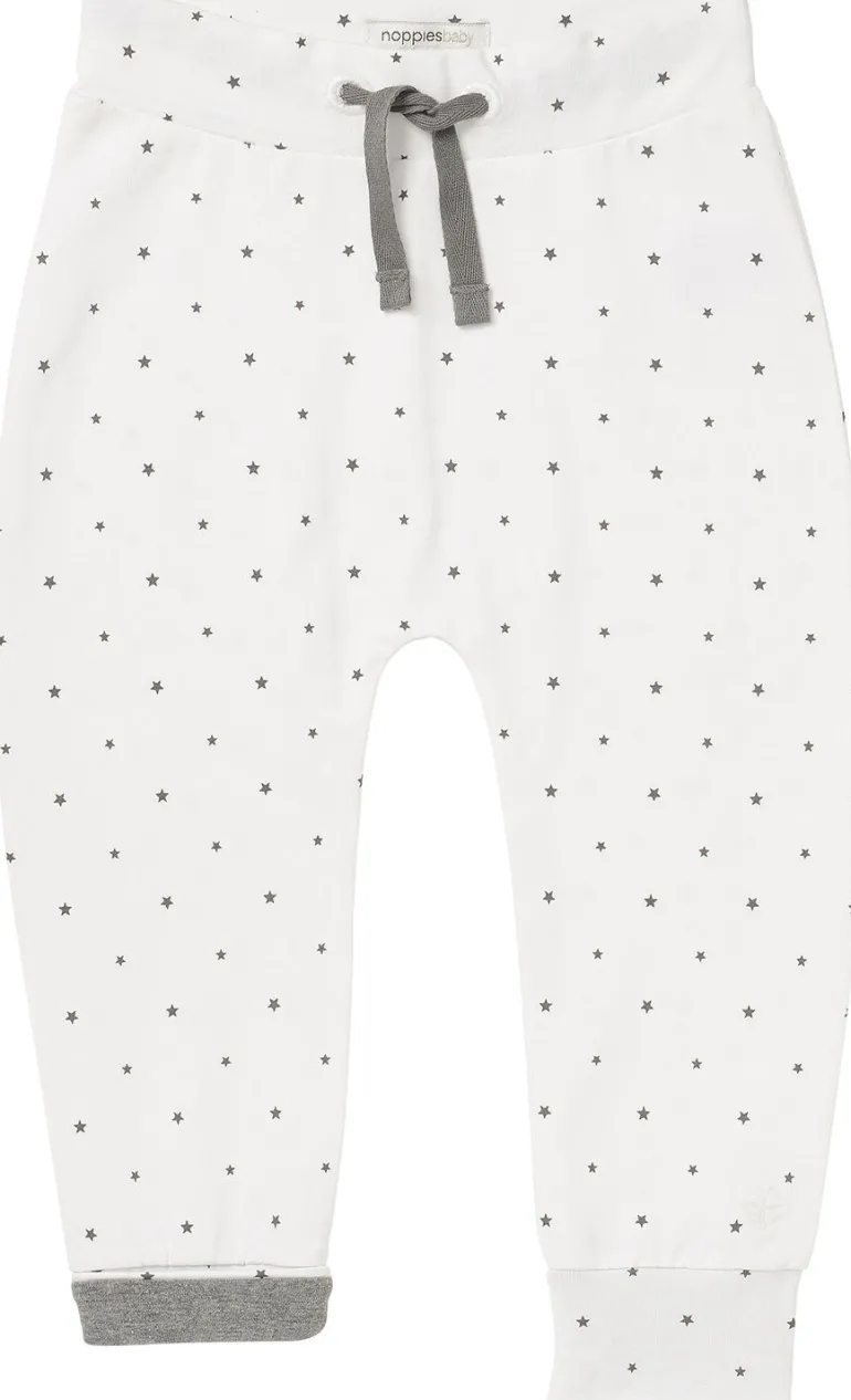 broek_bo__white_2.webp Noppies Broeken | Basics<Broek Bo - White