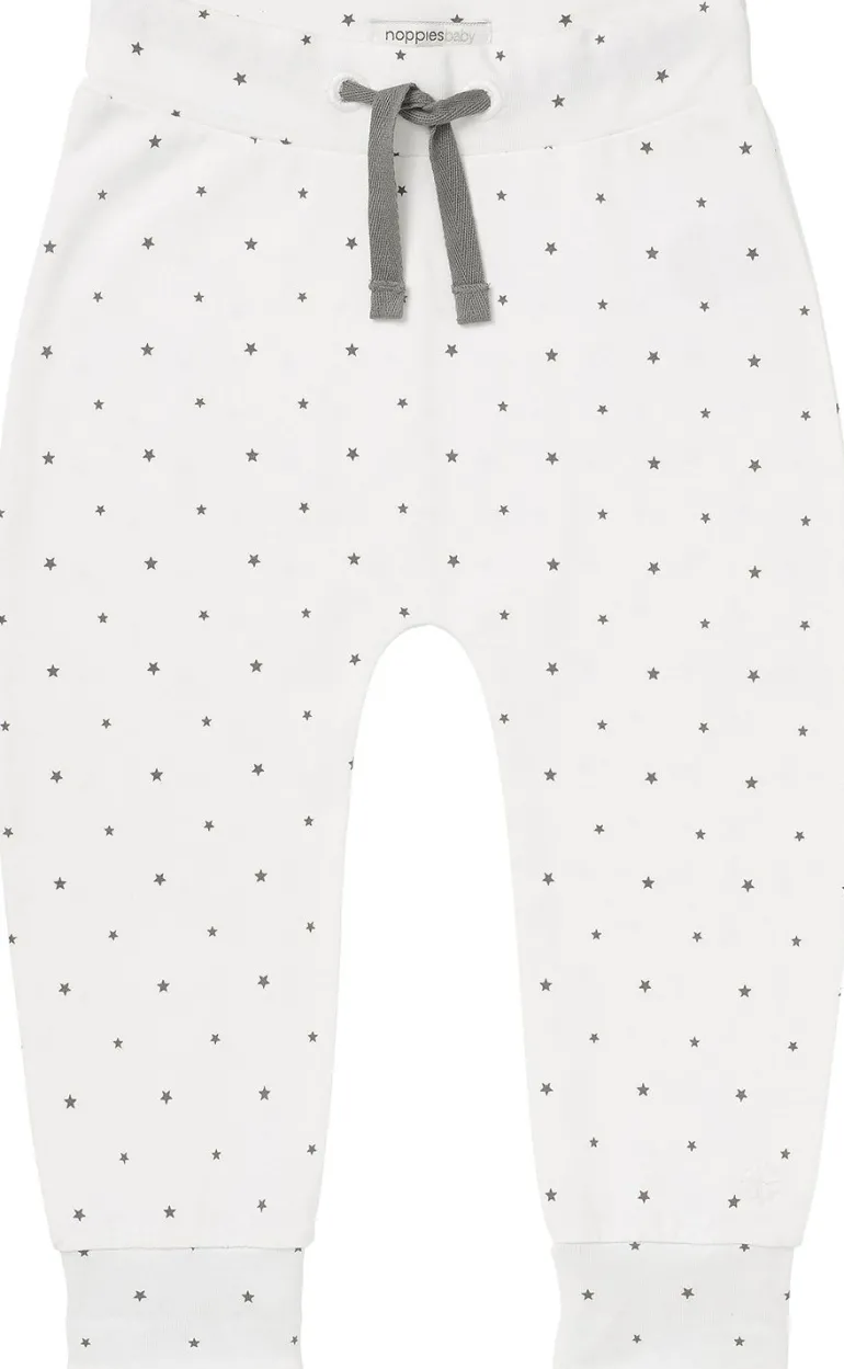 broek_bo__white_3.webp Noppies Broeken | Basics<Broek Bo - White
