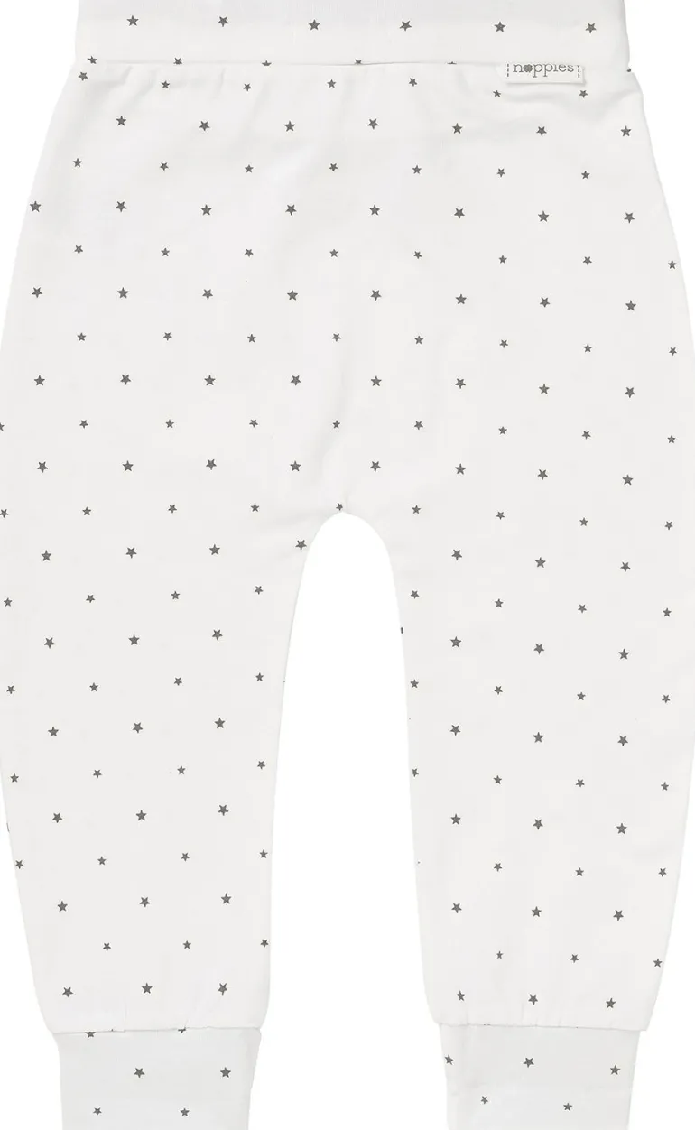 broek_bo__white_4.webp Noppies Broeken | Basics<Broek Bo - White
