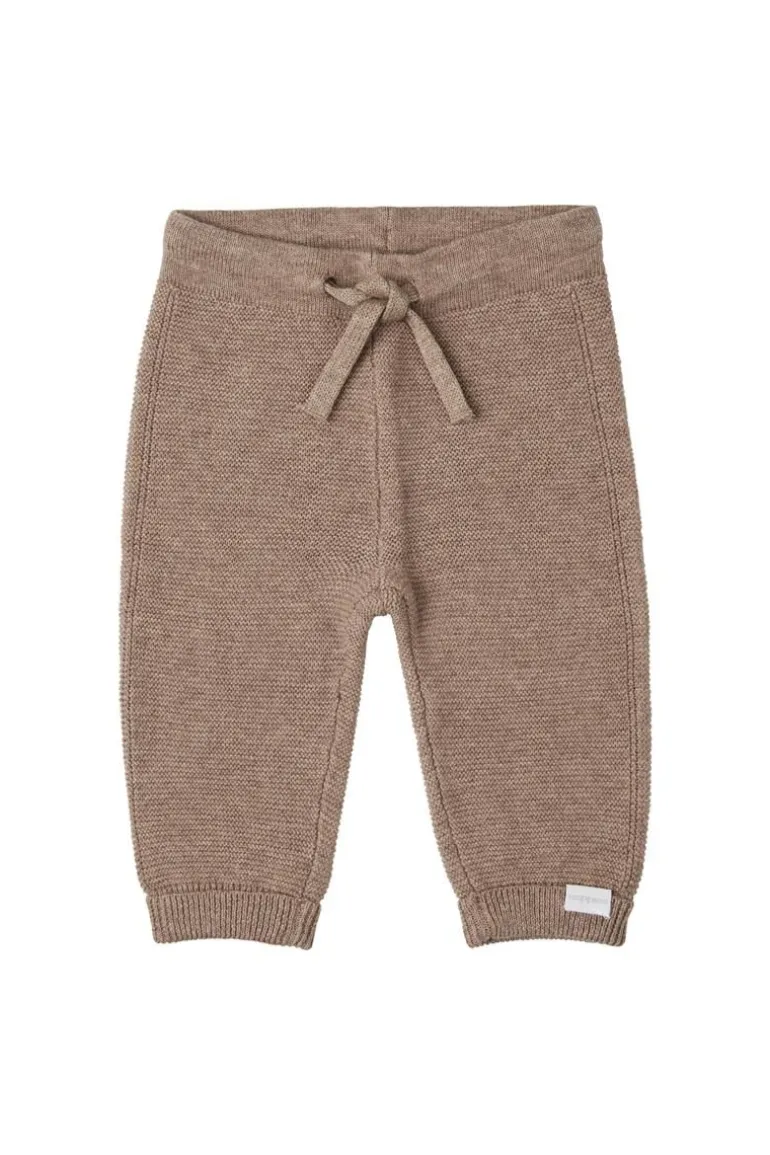 broek_grover__taupe_melan_0.webp Noppies Broeken | Basics<Broek Grover - Taupe Melange