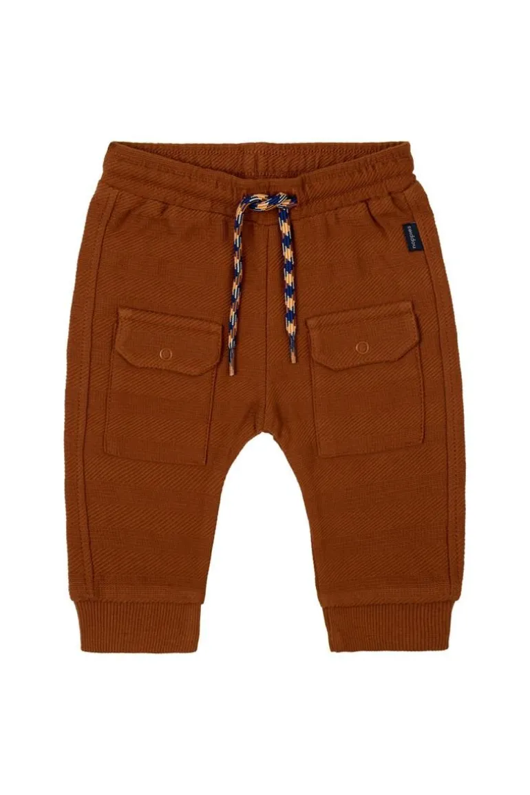 broek_gruffy__brown_patin_3.webp Noppies Broeken<Broek Gruffy - Brown Patina