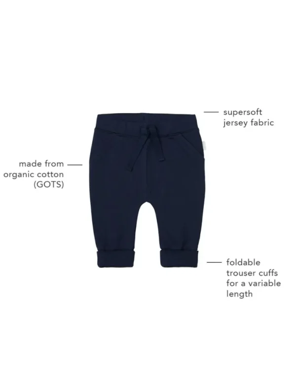 Noppies Broeken | Basics<Broek Naupli - Black Iris