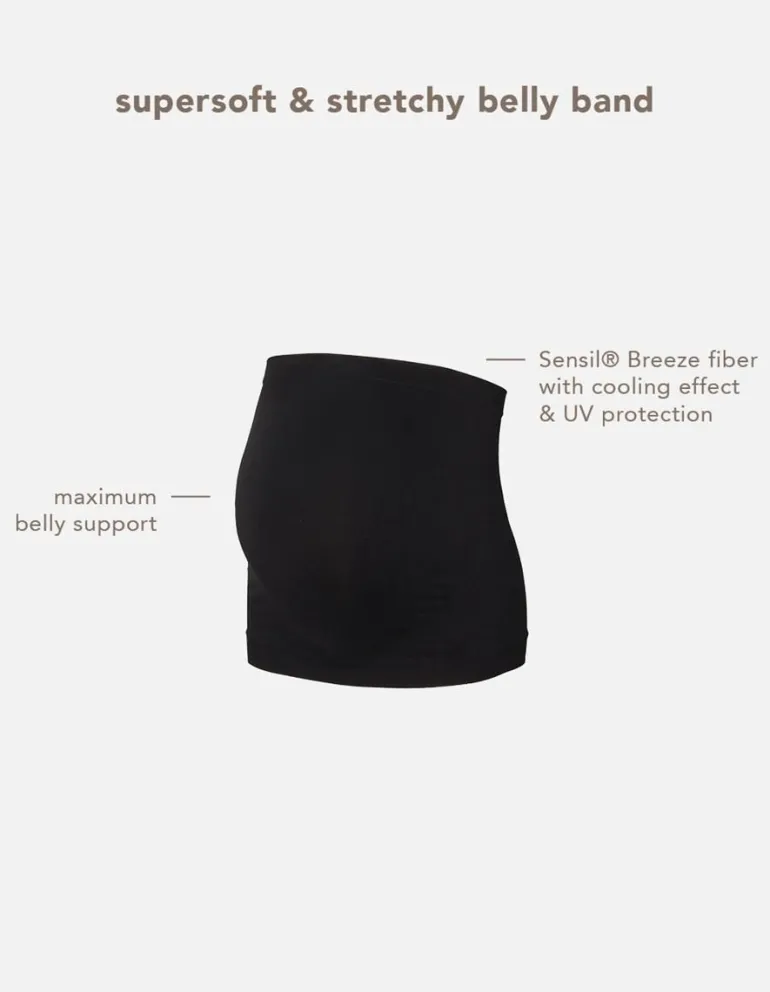 buikband_sia_sensil_breez_3.webp Noppies Buikbanden<Buikband Sia Sensil® Breeze Naadloos - Black