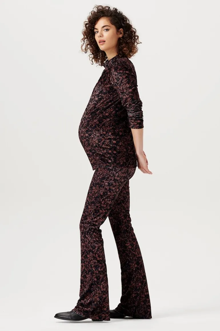casual_broek_flared_cary__12.webp Noppies Broeken<Casual Broek Flared Cary - Black