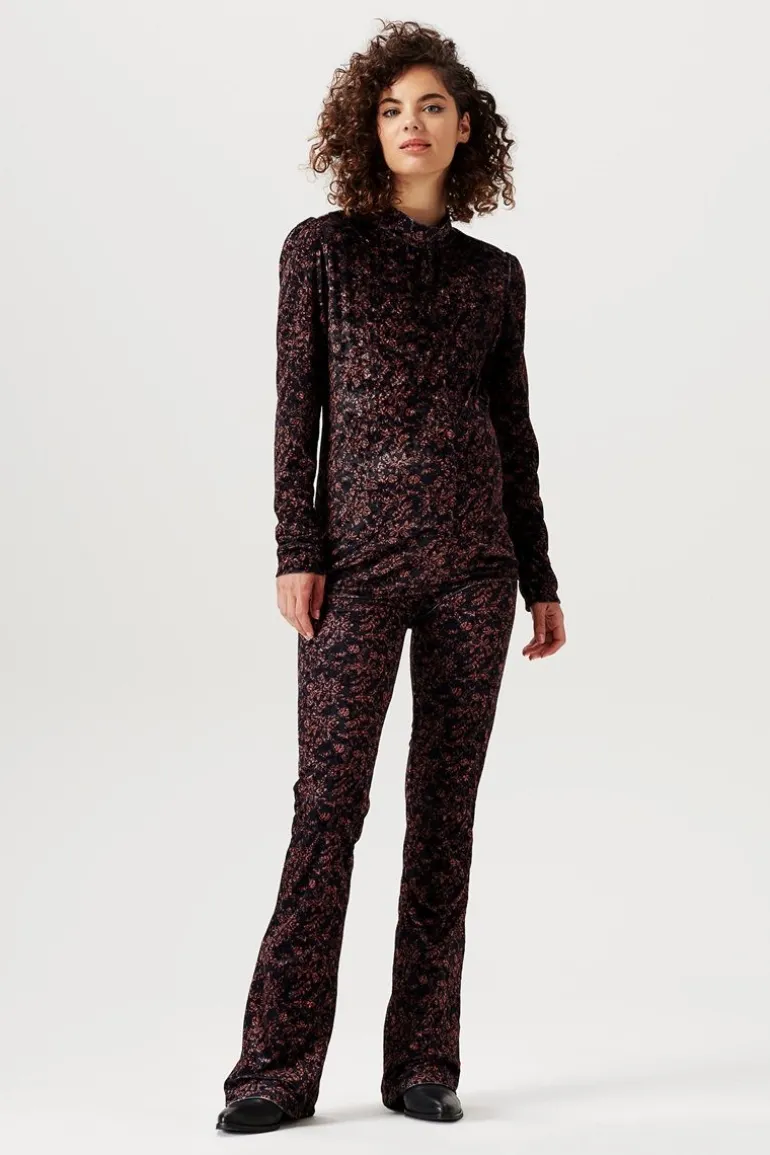 casual_broek_flared_cary__7.webp Noppies Broeken<Casual Broek Flared Cary - Black