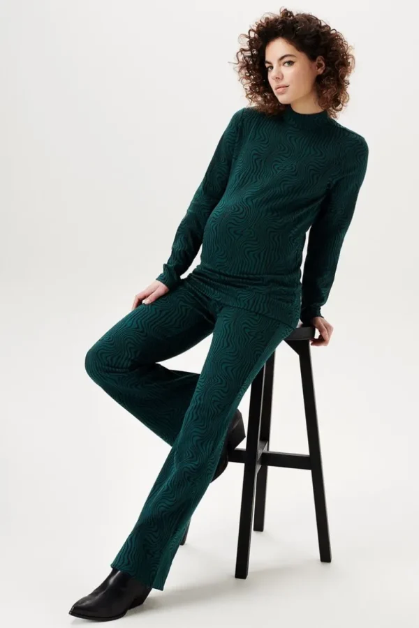 Noppies Flared | Broeken<Casual Broek Flared Dale - Deep Teal