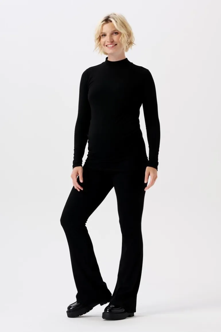 casual_broek_flared_heja__0.webp Noppies Flared | Broeken<Casual Broek Flared Heja - Black