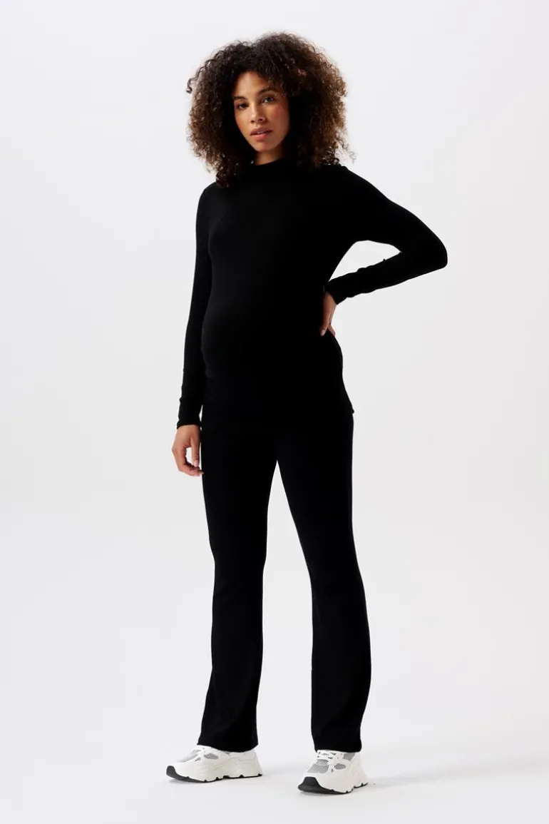 casual_broek_flared_luci__0.webp Noppies Flared | Broeken<Casual Broek Flared Luci - Black