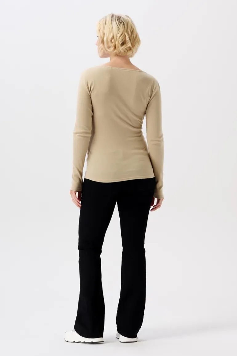 casual_broek_flared_senna_1-1.webp Noppies Flared | Broeken<Casual Broek Flared Senna - Black