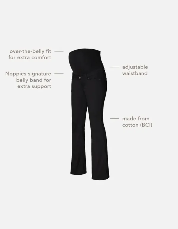 Noppies Flared | Broeken<Casual Broek Flared Senna - Black
