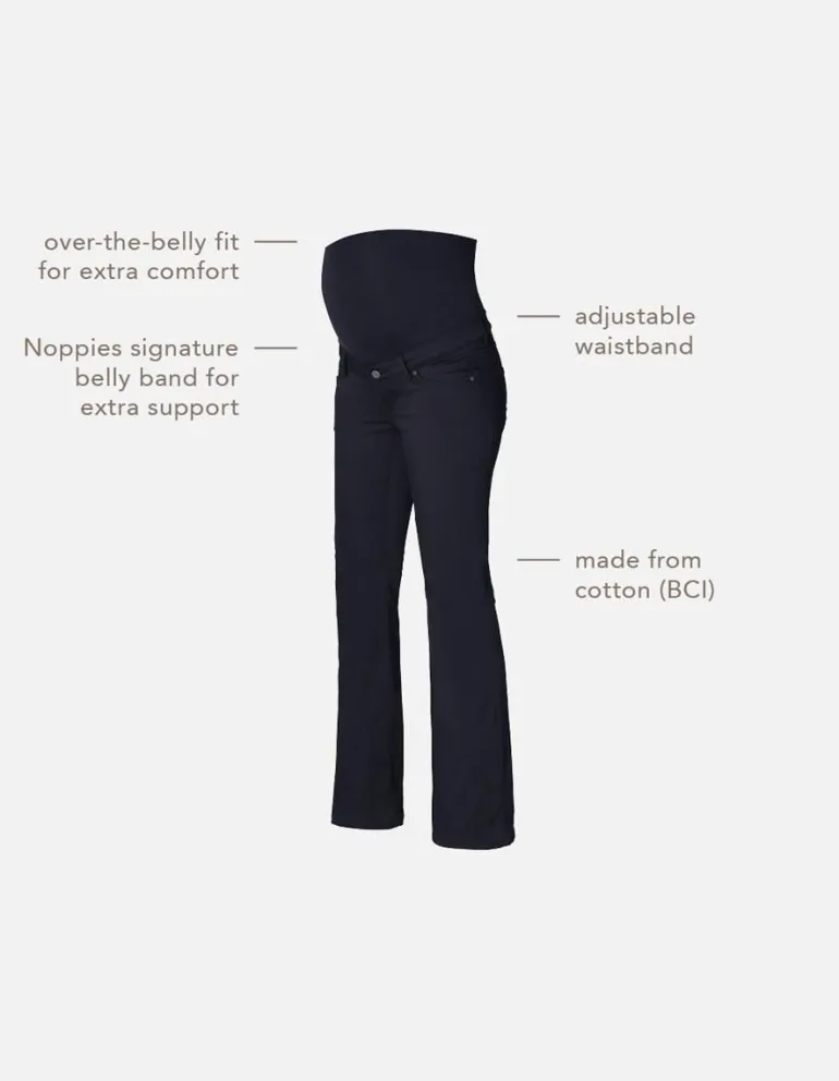casual_broek_flared_senna_7.webp Noppies Flared | Broeken<Casual Broek Flared Senna - Night Sky