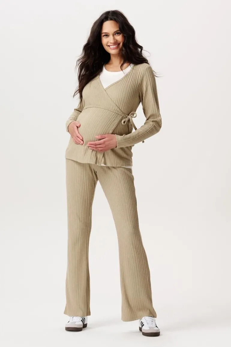 casual_broek_inari__abbey_0.webp Noppies Flared | Broeken<Casual Broek Inari - Abbey Stone
