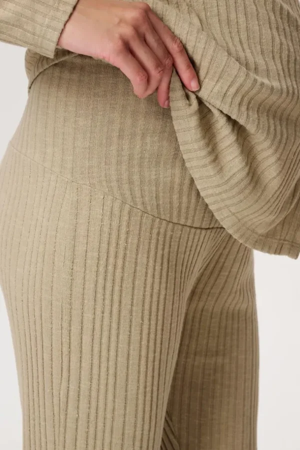 Noppies Flared | Broeken<Casual Broek Inari - Abbey Stone