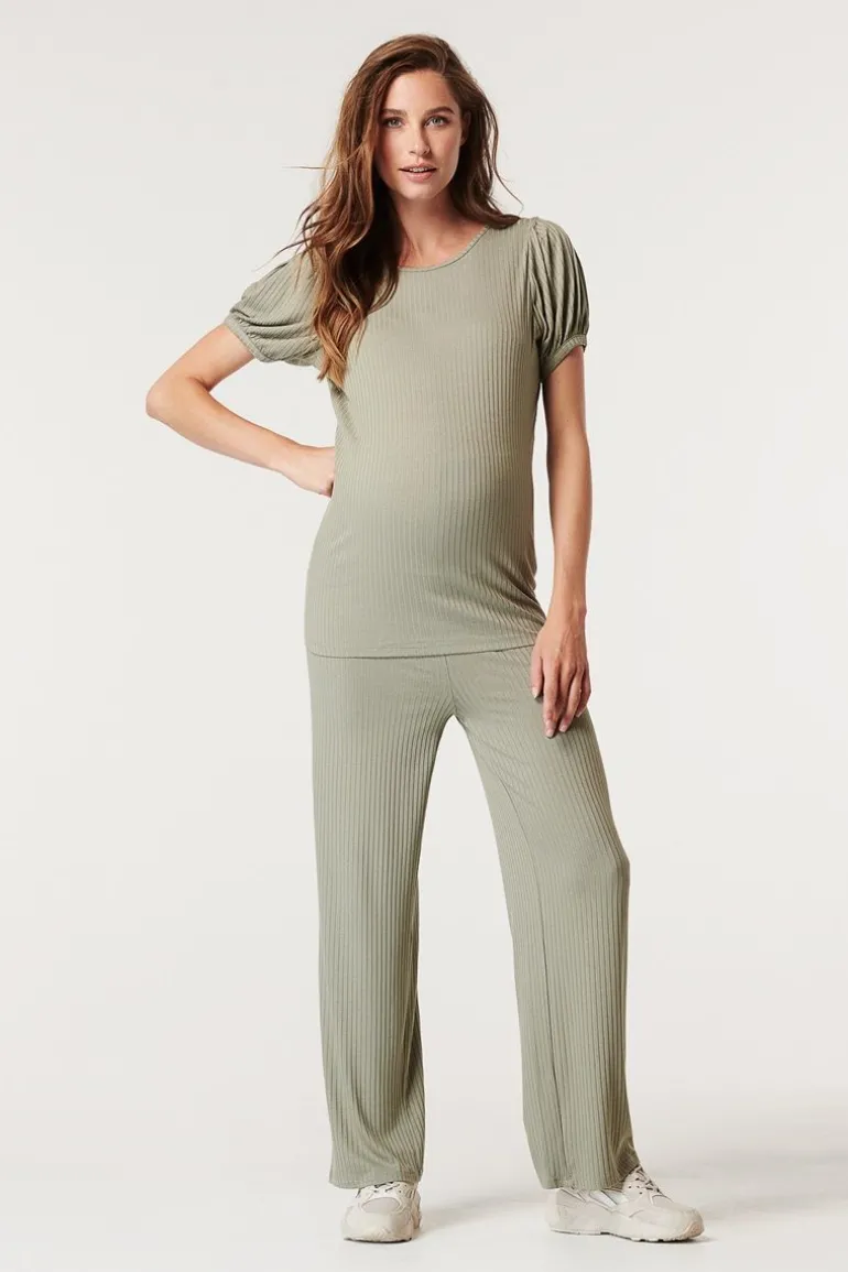 casual_broek_jersey_strai_0.webp Noppies Broeken<Casual Broek Jersey Straight - Vetiver