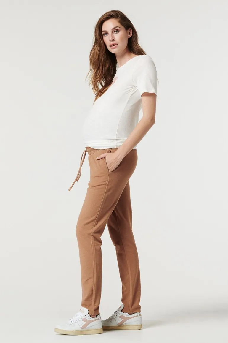 casual_broek_melange__tig_12.webp Noppies Broeken<Casual Broek Melange - Tigers Eye