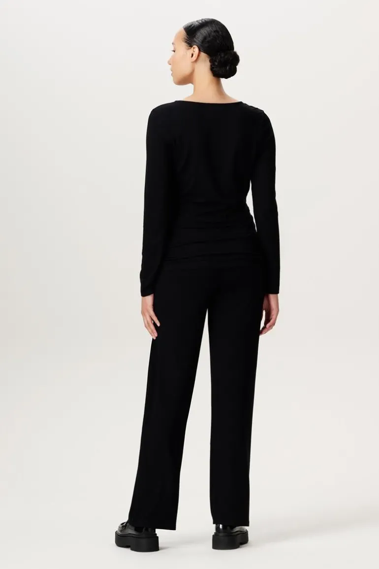 casual_broek_visby__black_1.webp Noppies Broeken<Casual Broek Visby - Black