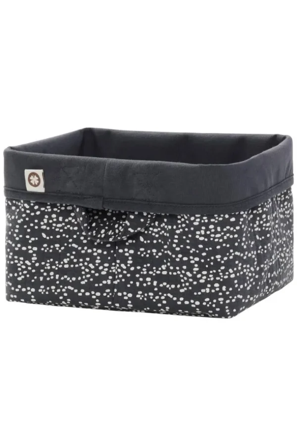 Noppies Commode Mandjes | Bad & Verzorging<Commode Mandje Fancy Dot Size M - Forged Iron