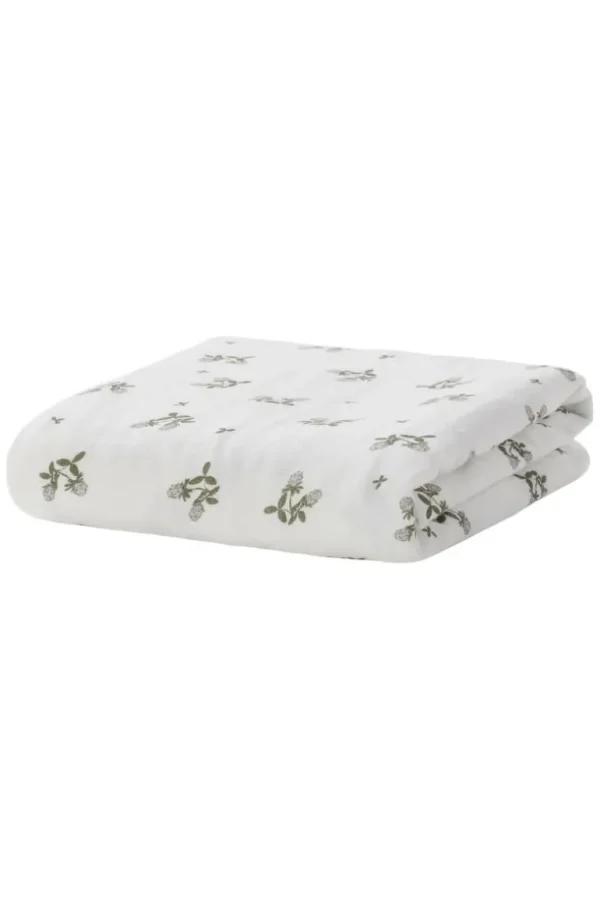 Noppies Hydrofieldoeken | Thuis<Enkele Hydrofieldoek Blooming Clover 120x120 Cm - Beetle