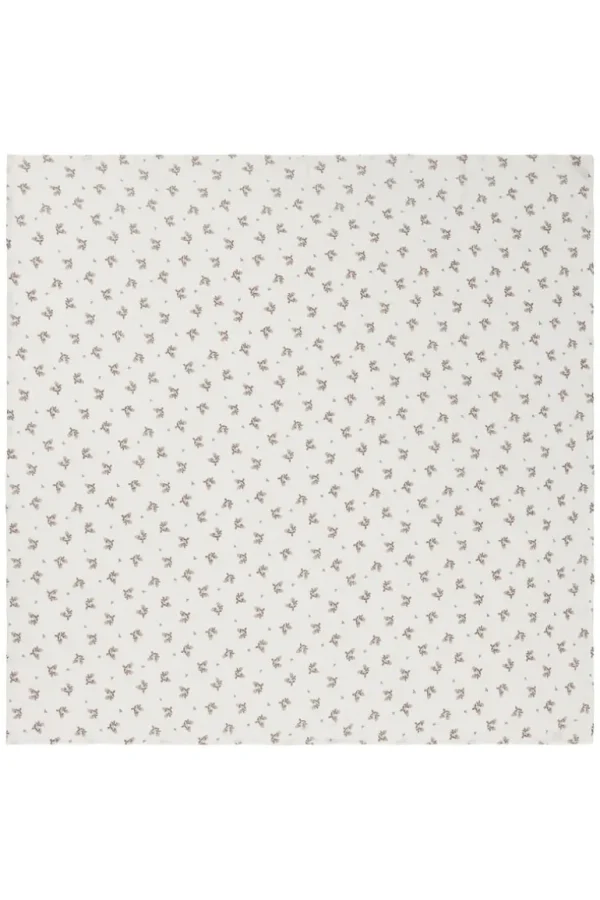 Noppies Hydrofieldoeken | Thuis<Enkele Hydrofieldoek Blooming Clover 120x120 Cm - Jet Stream