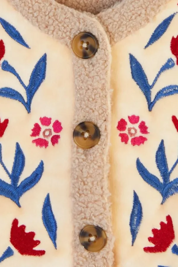 Noppies Vesten<Gilet Ferin - Butter Cream