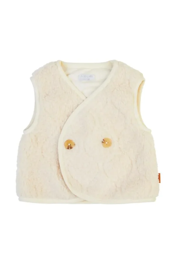 Noppies Vesten<Gilet Freland - Butter Cream