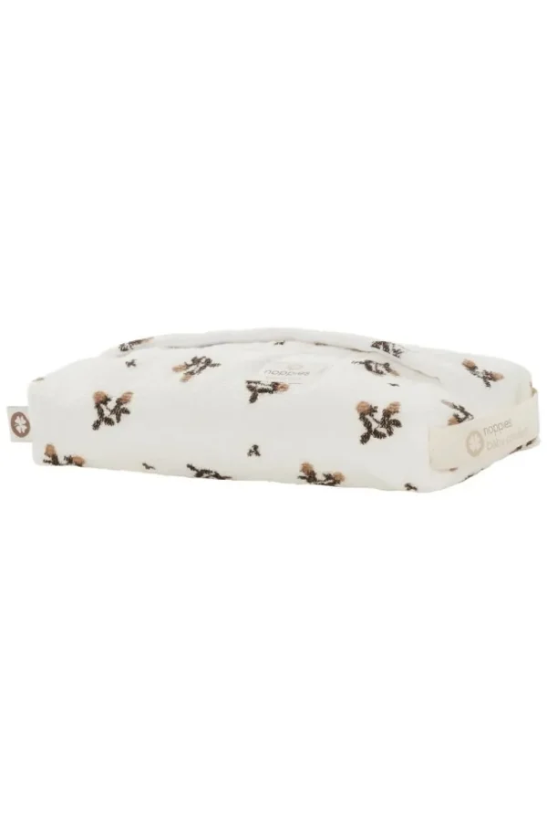 Noppies Slabbetjes & Doekjes | Bad & Verzorging<Hoes Voor Babydoekje Blooming Clover 23x14x5cm - Jet Stream