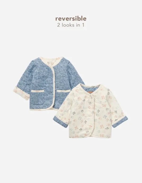 Noppies Jassen<Jack Luton - Reversible - Ashley blue