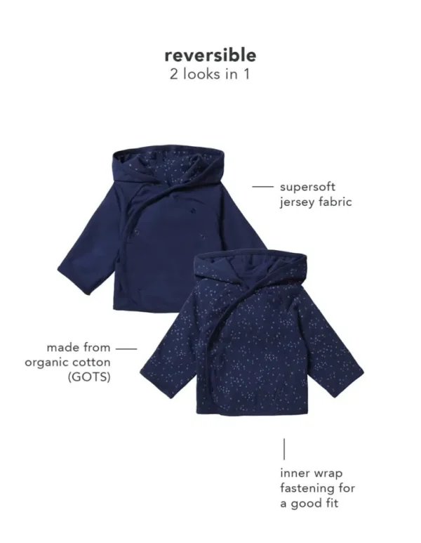 Noppies Jassen | Basics<Jack Naper - Reversible - Black Iris