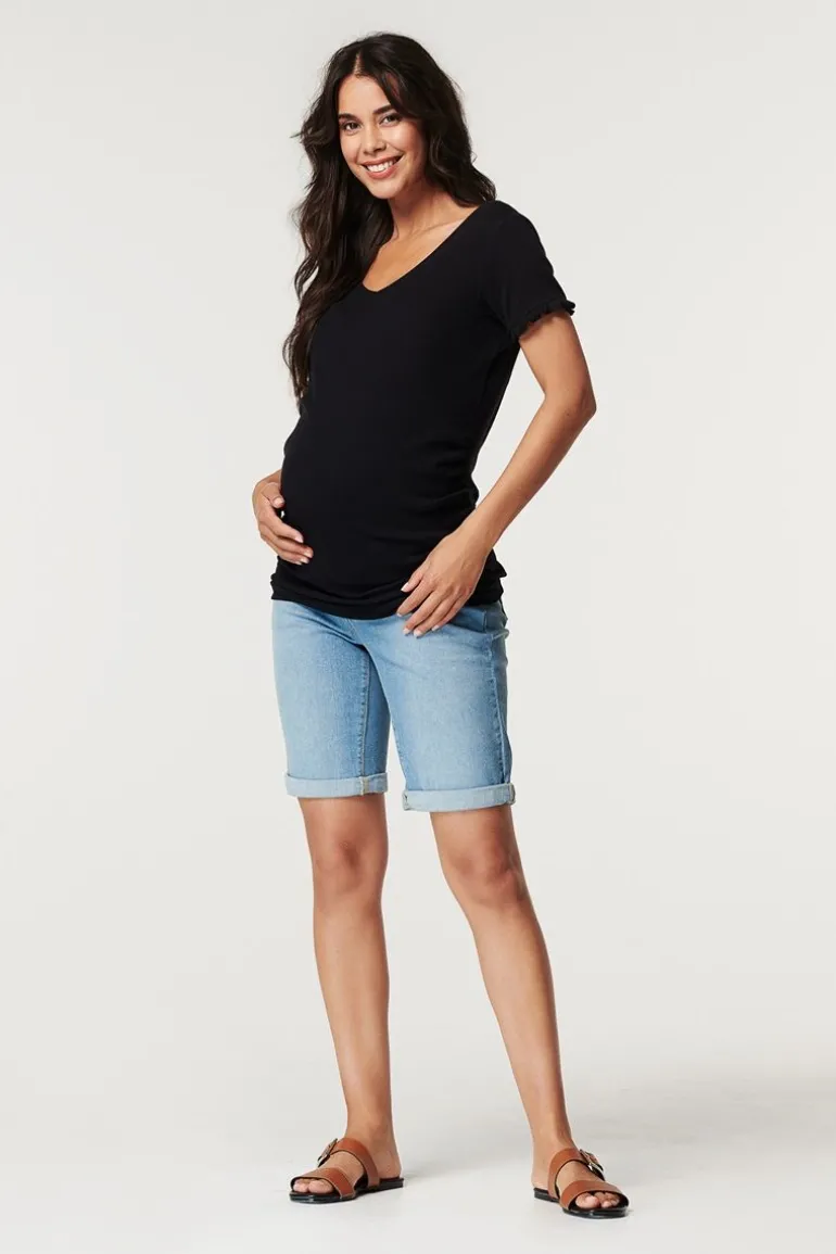 jeans_shorts__lightwash_7.webp Noppies Jeans<Jeans Shorts - Lightwash