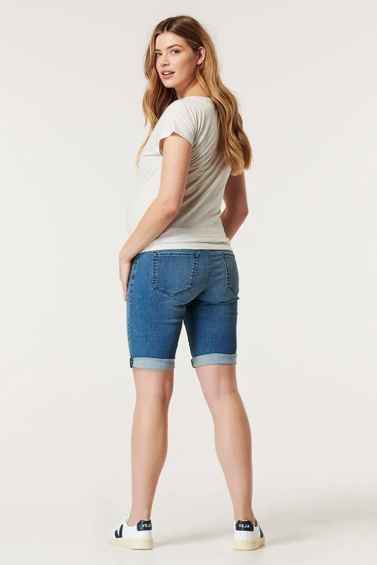 jeans_shorts_latta__aged__1.webp Noppies Jeans<Jeans Shorts Latta - Aged Blue