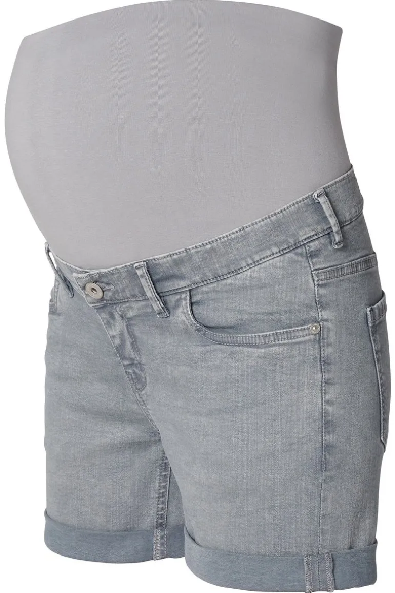 jeans_shorts_light_grey___4.webp Noppies Jeans<Jeans Shorts Light Grey - Light Aged Grey