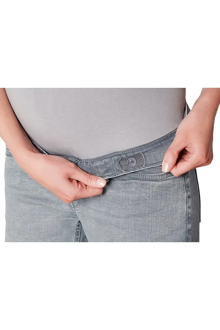 jeans_shorts_light_grey___7.webp Noppies Jeans<Jeans Shorts Light Grey - Light Aged Grey