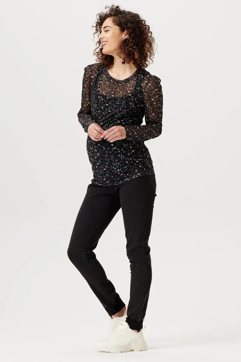 jegging_bow__washed_black_8.webp Noppies Jeans<Jegging Bow - Washed Black