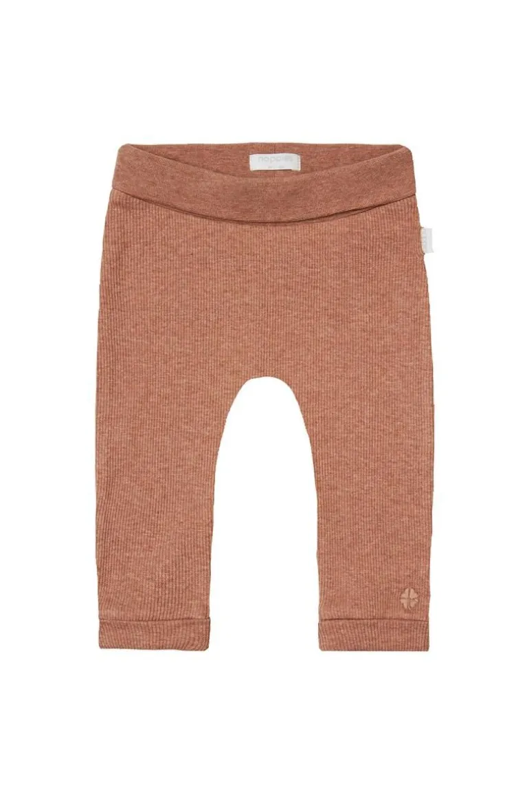 joggingbroek_naura__cafe__4.webp Noppies Broeken | Basics<Joggingbroek Naura - Cafe Au Lait Melange