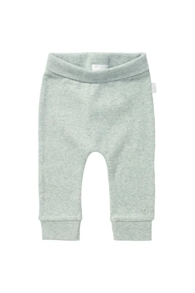 joggingbroek_naura__grey__0.webp Noppies Broeken | Basics<Joggingbroek Naura - Grey Mint Melange