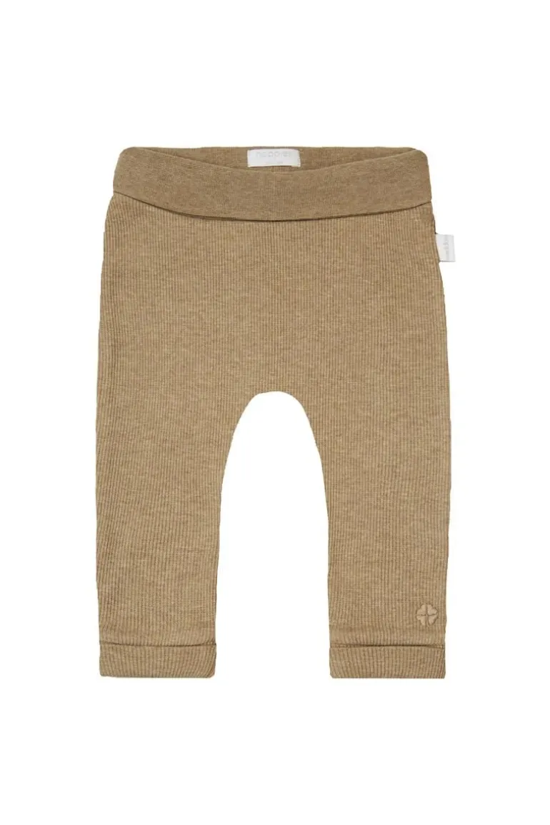 joggingbroek_naura__light_0.webp Noppies Broeken | Basics<Joggingbroek Naura - Light Green Melange