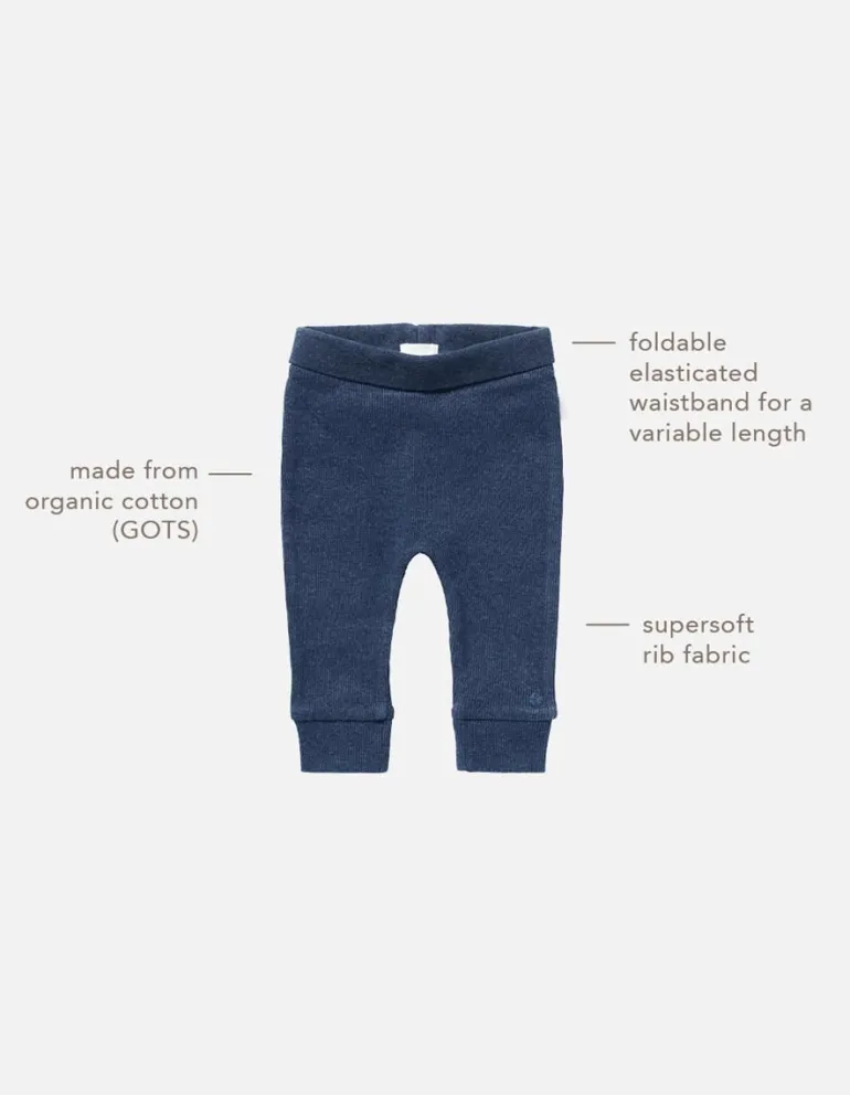 joggingbroek_naura__navy__2.webp Noppies Broeken | Basics<Joggingbroek Naura - Navy Melange