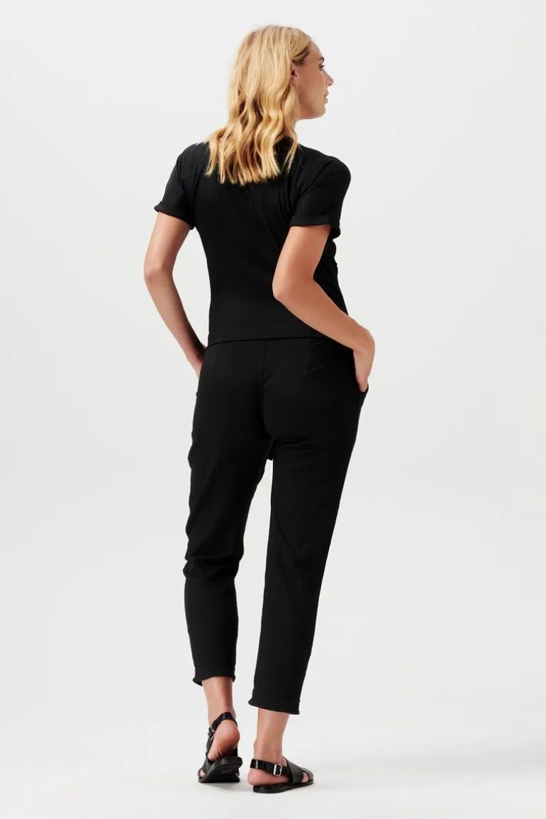 jumpsuit_met_voedingsfunc_1-5.webp Noppies Jumpsuits | Jumpsuits<Jumpsuit Met Voedingsfunctie Butare - Black