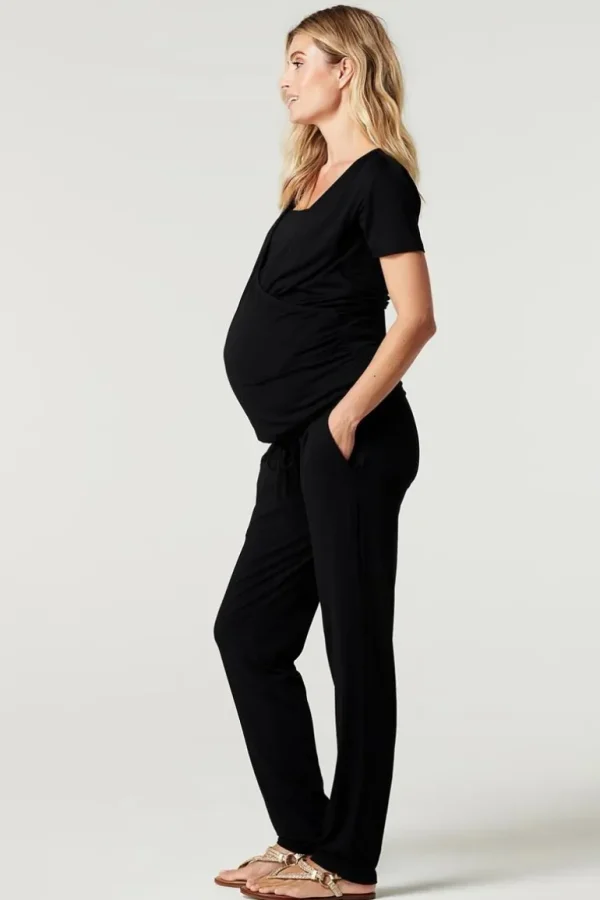 Noppies Broeken<Jumpsuit Met Voedingsfunctie Elma - Black