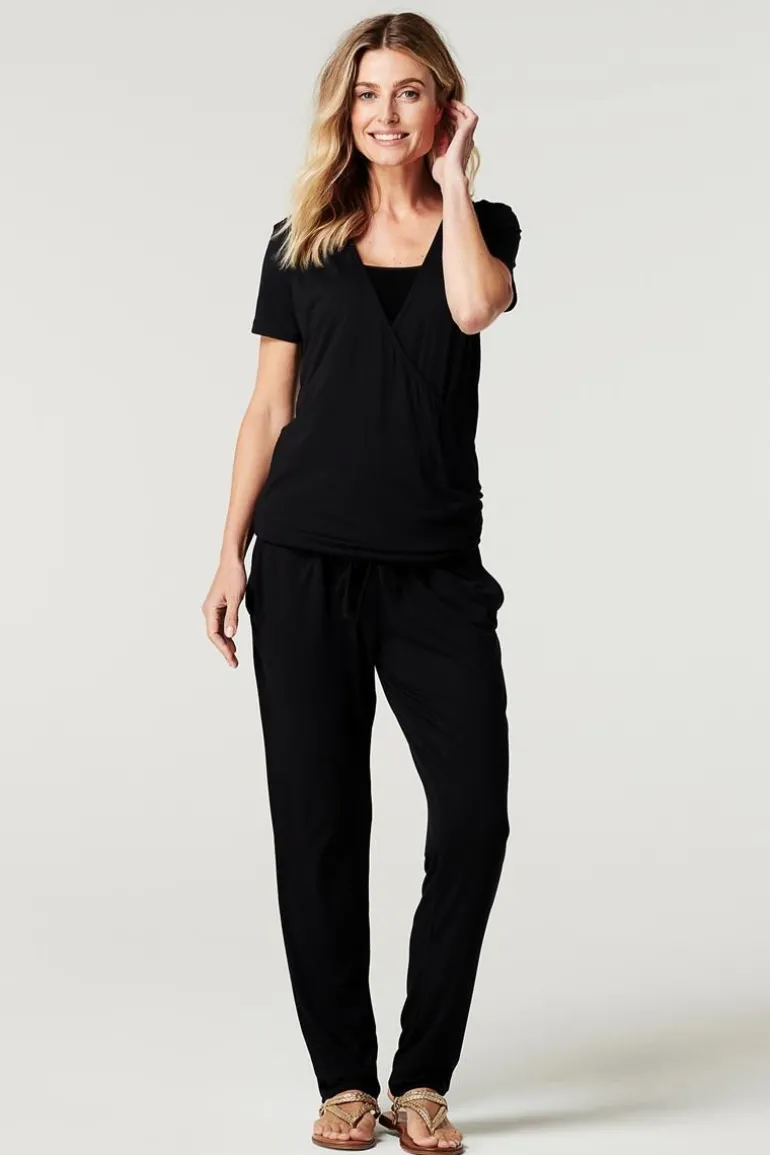 jumpsuit_met_voedingsfunc_14.webp Noppies Broeken<Jumpsuit Met Voedingsfunctie Elma - Black