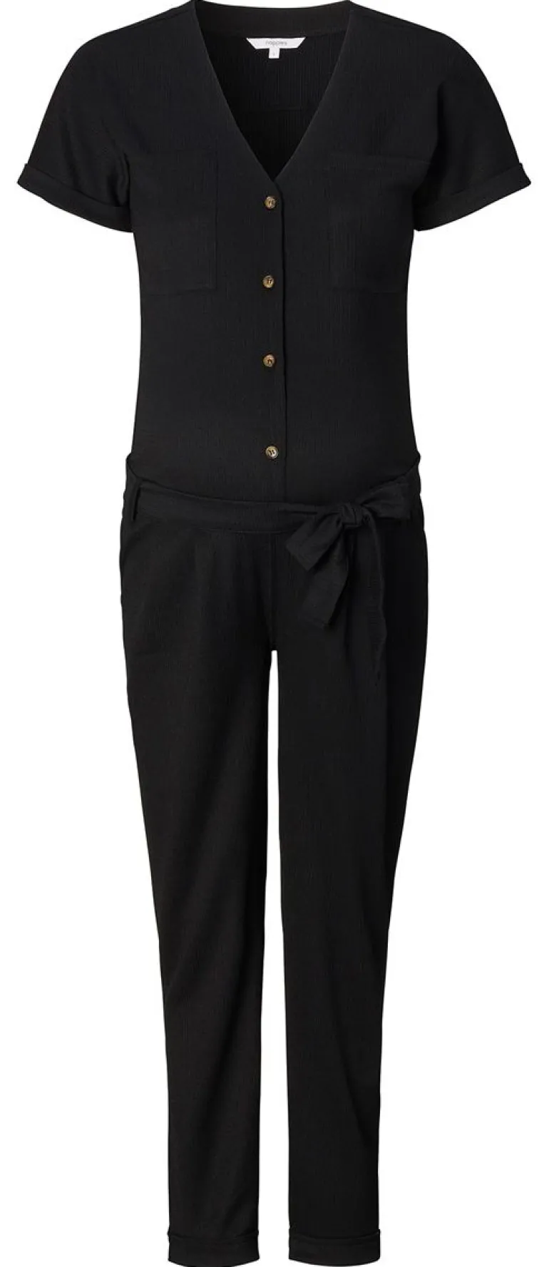 jumpsuit_met_voedingsfunc_2-5.webp Noppies Jumpsuits | Jumpsuits<Jumpsuit Met Voedingsfunctie Butare - Black